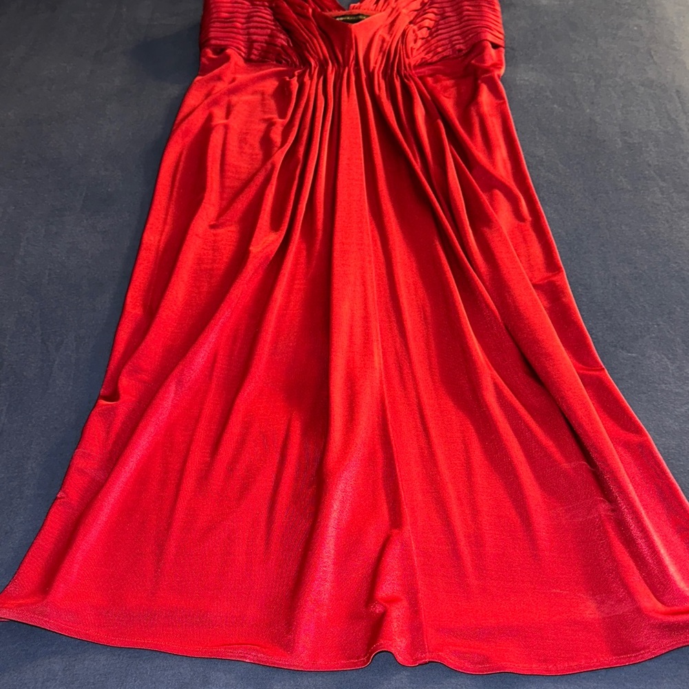 BCBGMaxAzria Vibrant Red Dress - Picture 3 of 3